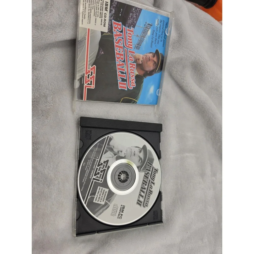 1995 Tony La Russa Baseball II IBM CD-ROM Vintage Baseball PC Game